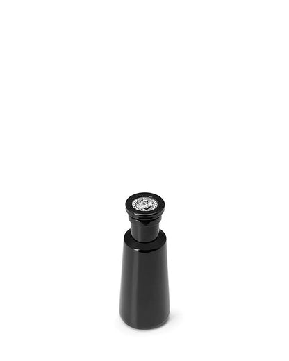 "Explorer" Eau de parfum by Argentum Black bottle and no packaging with Cheetah illustration on a white background