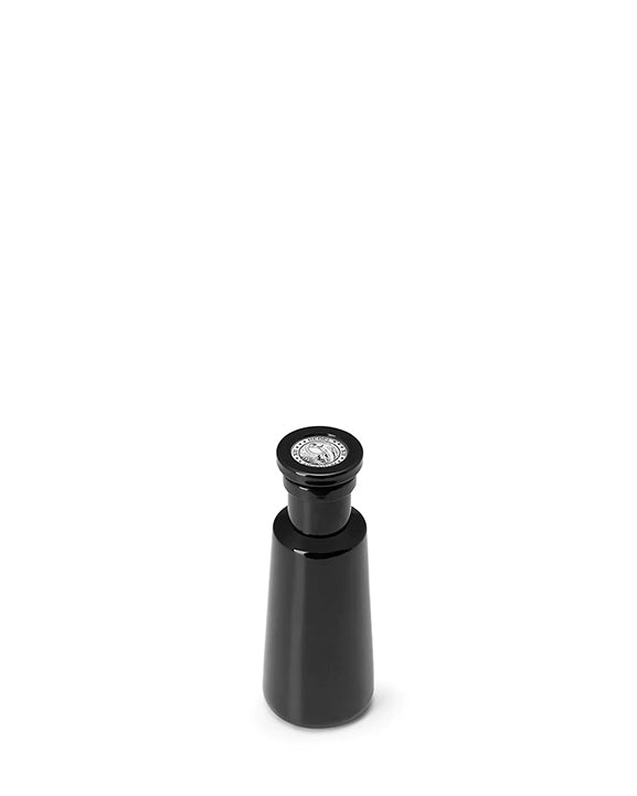 "REBEL" Eau de parfum by Argentum Black bottle and NO 
packaging with RATTLE SNAKE illustration on a white background