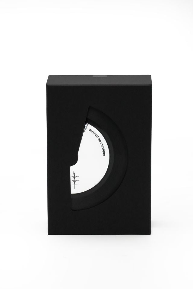 'Filippo Sorcinelli Organ Series'A black rectangular product box with a die-cut circular window showing a white circular insert with printed text, photographed on a clean white background.