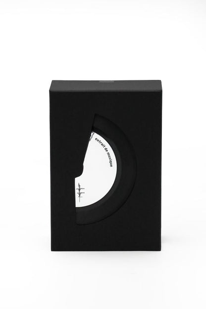'Filippo Sorcinelli Organ Series'A black rectangular product box with a die-cut circular window showing a white circular insert with printed text, photographed on a clean white background.