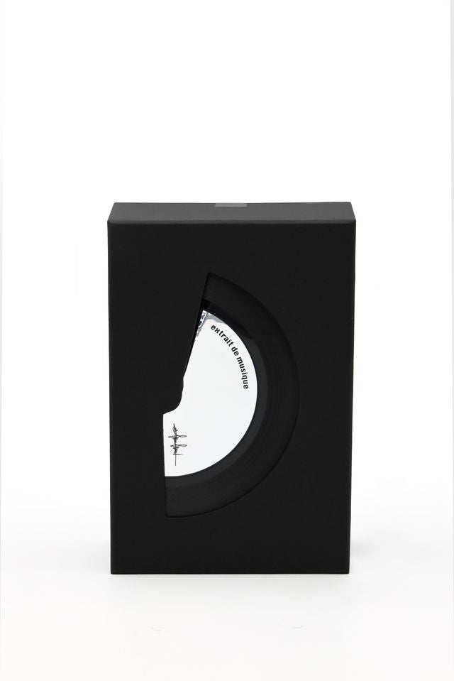 'Filippo Sorcinelli Organ Series'A black rectangular product box with a die-cut oval window revealing a white circular item inside, photographed on a clean white background.